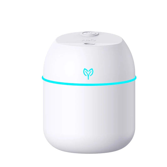 Cool mist aroma humidifier with LED light
