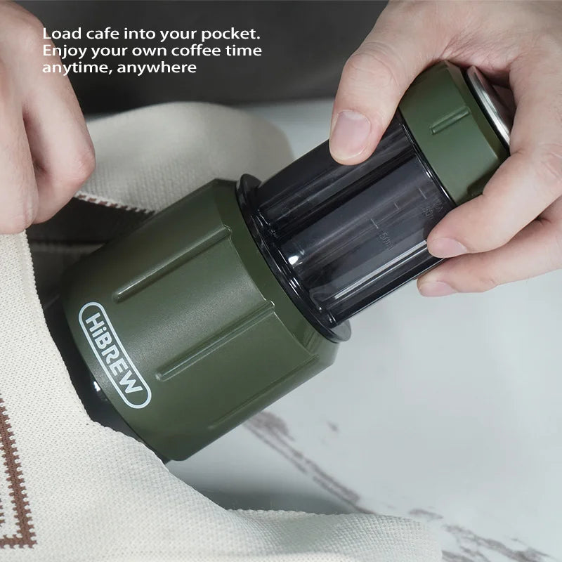 HiBREW 2 in 1 Portable Coffee Machine