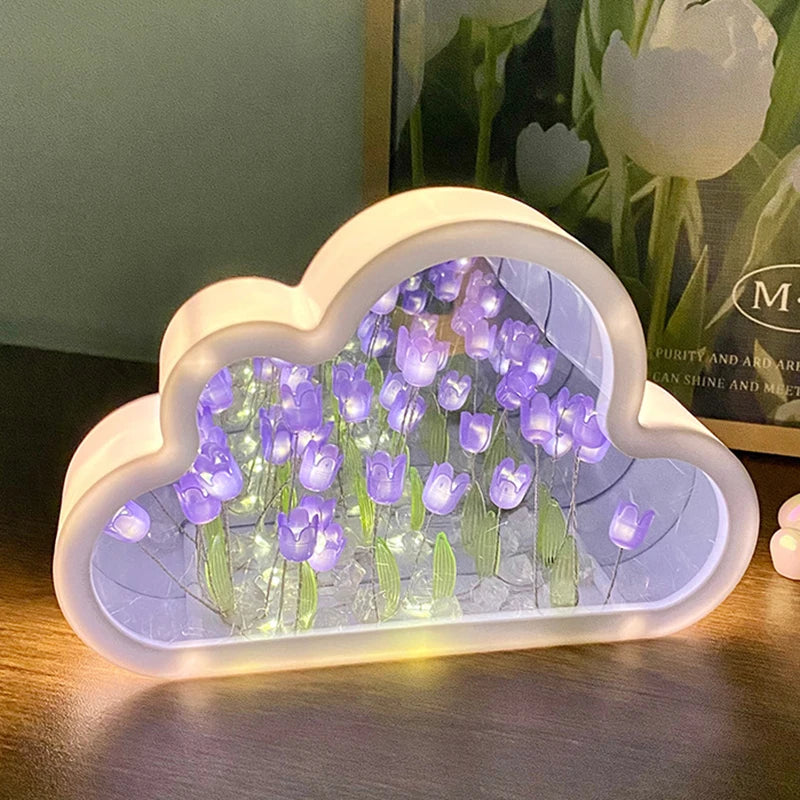 Cloud Shape Mirror Lamp