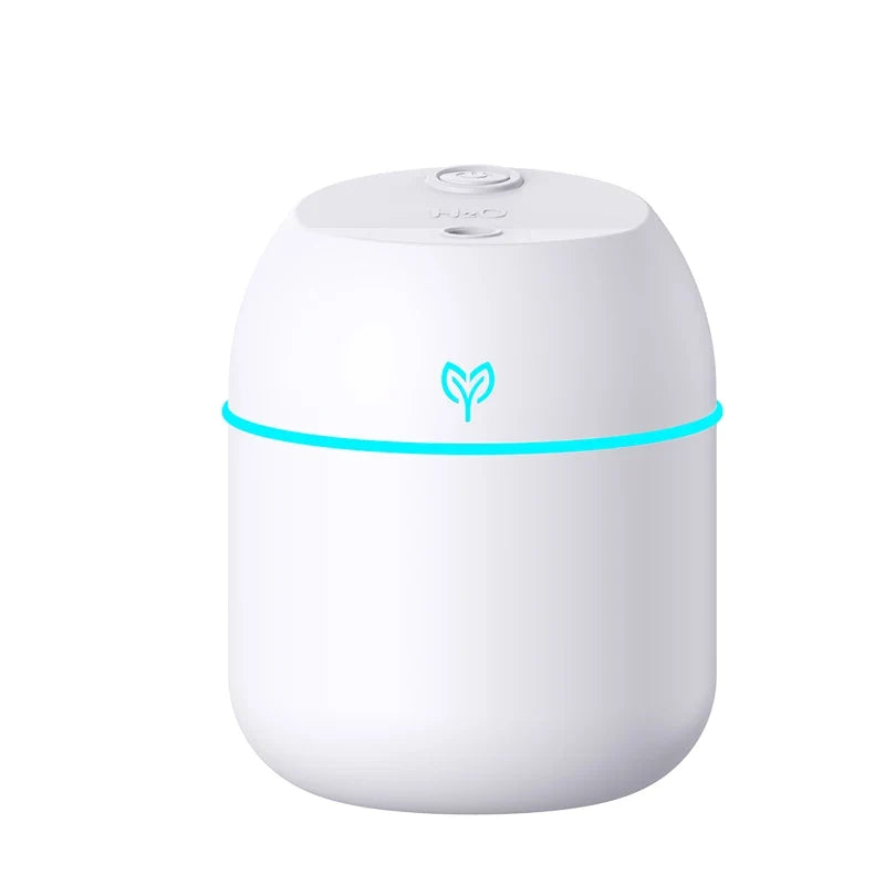 Cool mist aroma humidifier with LED light